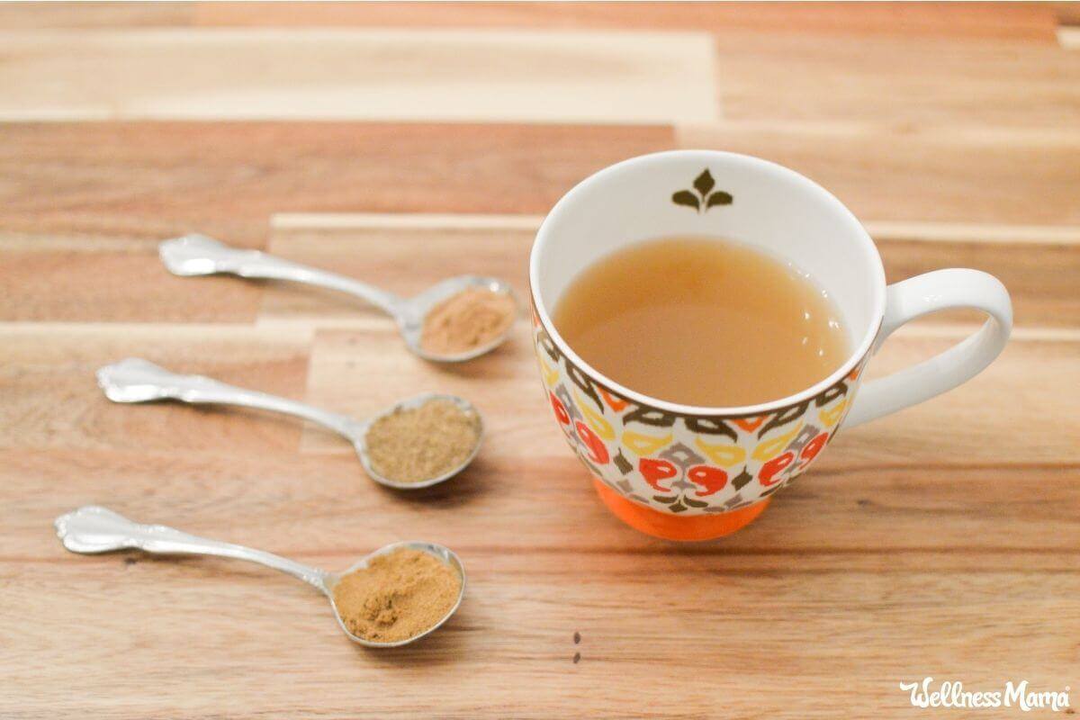Cumin coriander and fennel tea for digestion and fat loss