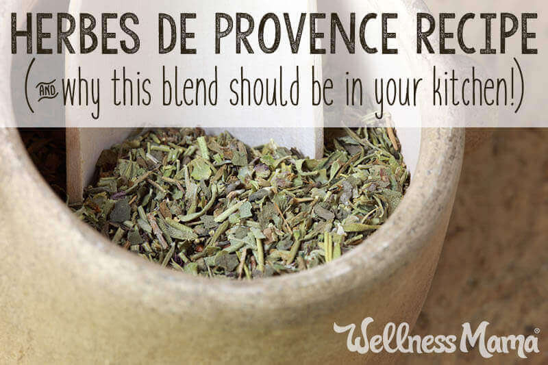 Herebes de provence recipe