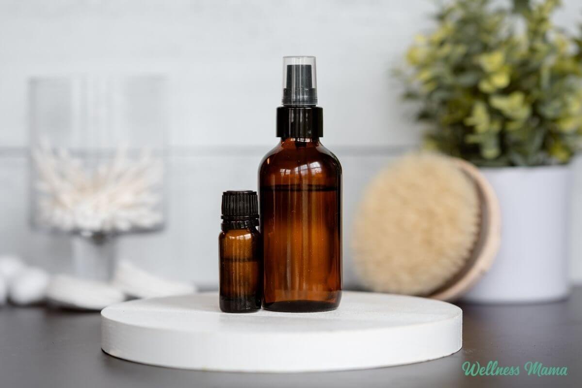 Homemade natural spray deodorant recipe