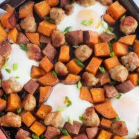 sheet pan eggs