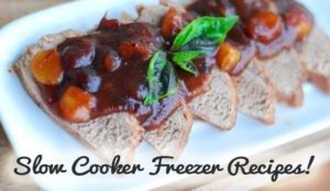 Slow Cooker Freezer Recipes- for easy and budget friendly meals without the effort