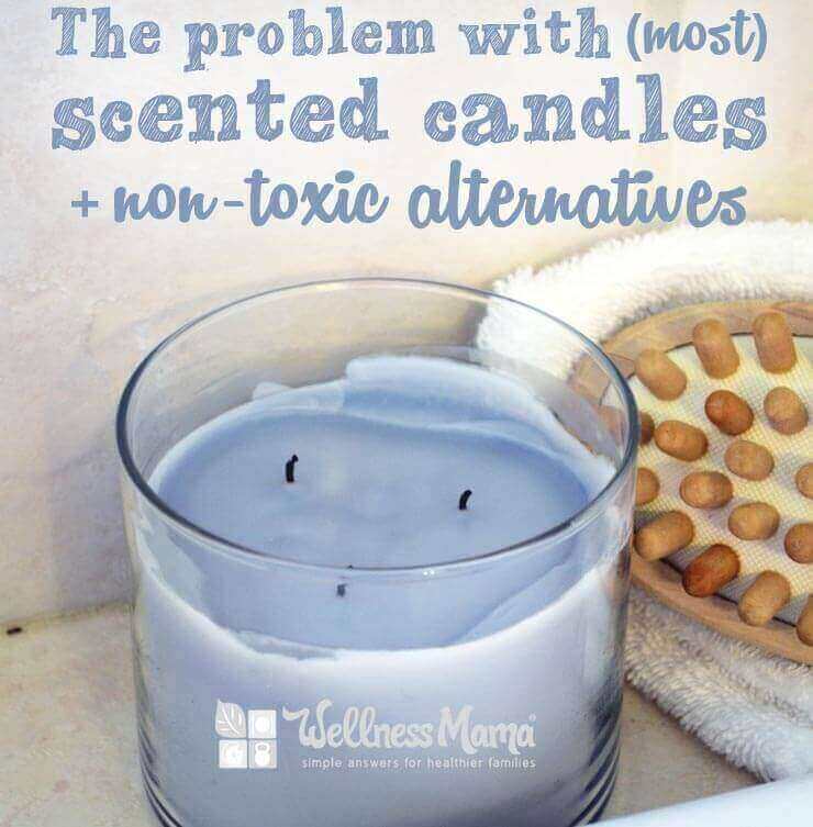 The problem with most scented candles and non-toxic alternatives