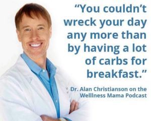 You couldn't wreck your day any more than by having a lot of carbs for breakfast