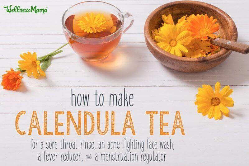 Calendula tea recipe