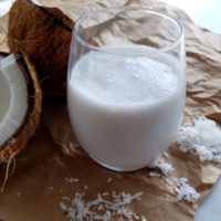 homemade coconut milk