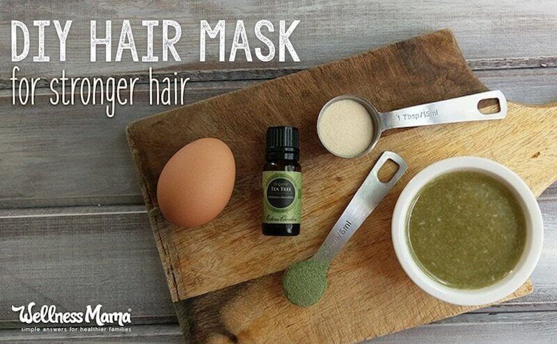 DIY Hair Mask for Stronger Hair