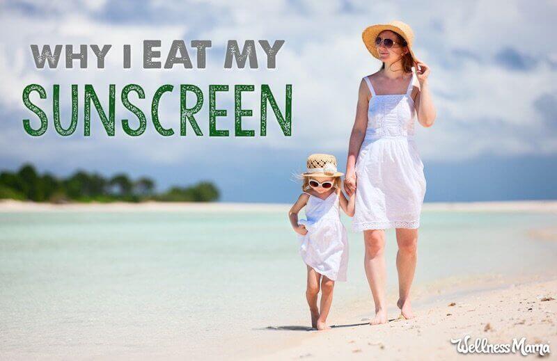 Eat your Sunscreen?