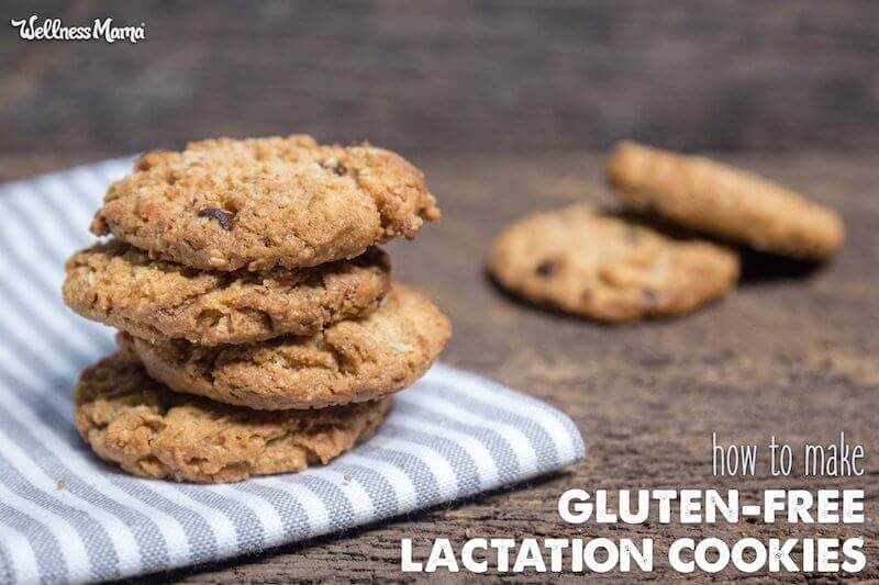 Gluten free lactation cookie recipe