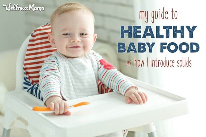 Healthy Baby Food and When I Started Solids