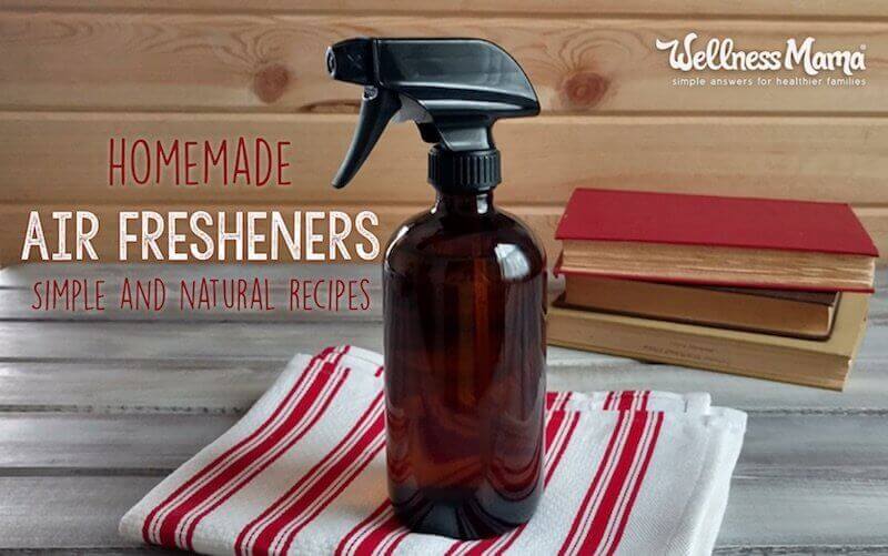 Homemade natural diy air freshener