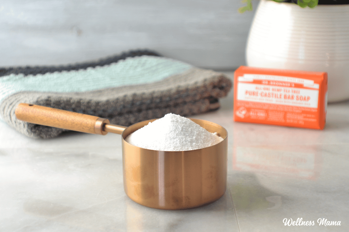 homemade laundry detergent