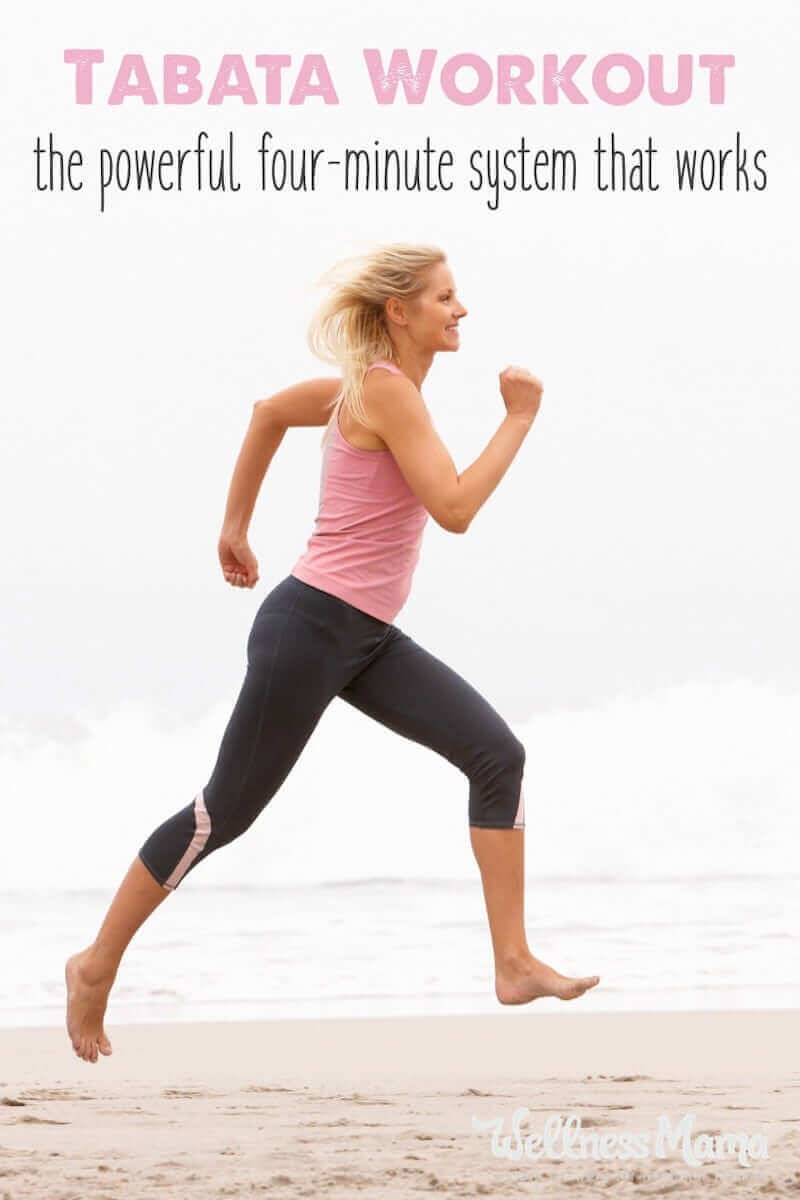 A tabata workout is a super-fast 4-minute high intensity program for maximum results in minimal time. Don't run? Try with kettlebells or other movement.
